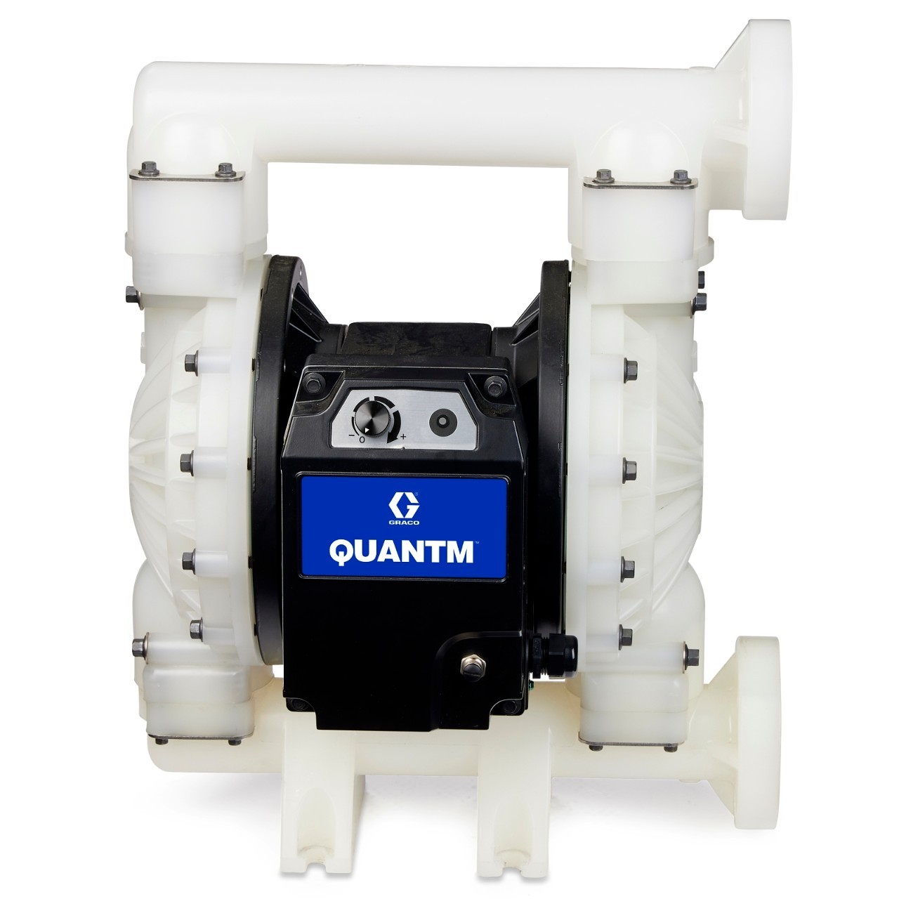 GRACO QUANTM i120, 2"-Flansch, elektrische Membranpumpe aus Polypropylen - TE120-0004