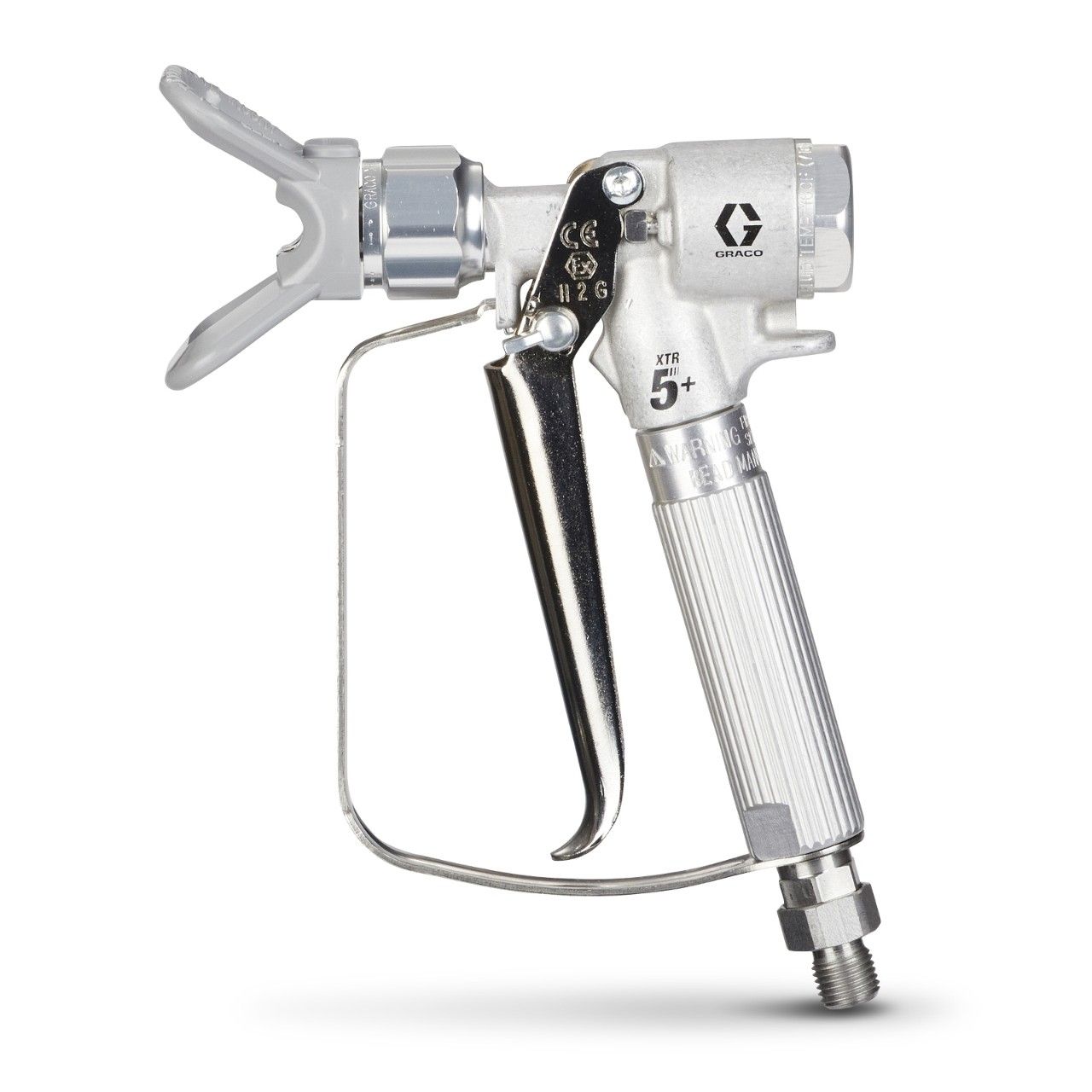 GRACO XTR5+ Airless-Spritzpistole, Rundgriff, 4-Finger-Abzug, XHD RAC-Düse - XTR524