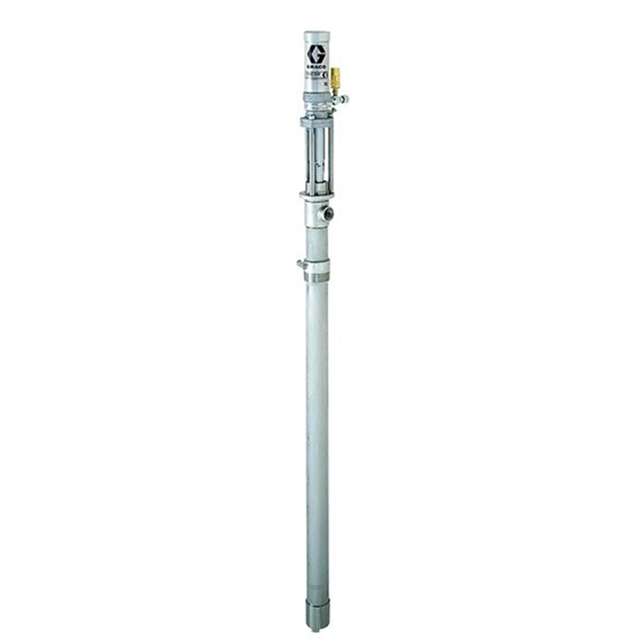 GRACO druckluftbetriebene Fast-Flo Kolben-Fasspumpe, Edelstahl - 237129