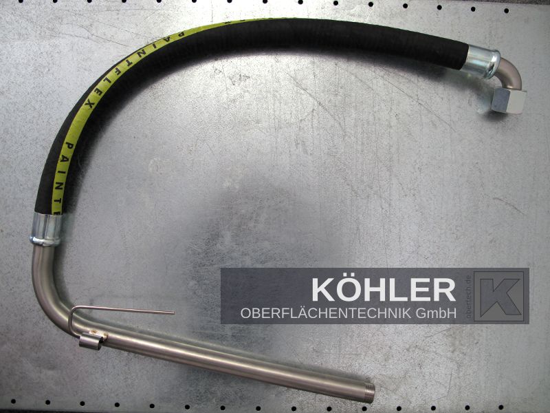 Ansaugschlauch einzeln F 36x2 90° L1000