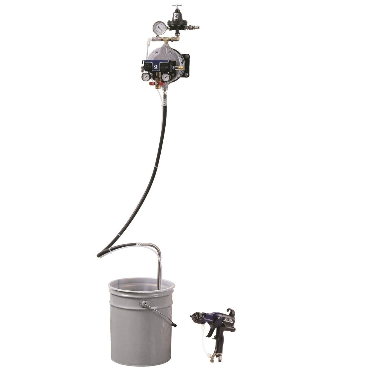 GRACO Triton Spritzgerät mit elektrostatischer Spritzpistole Pro XP-60, spritzfertig - 233749