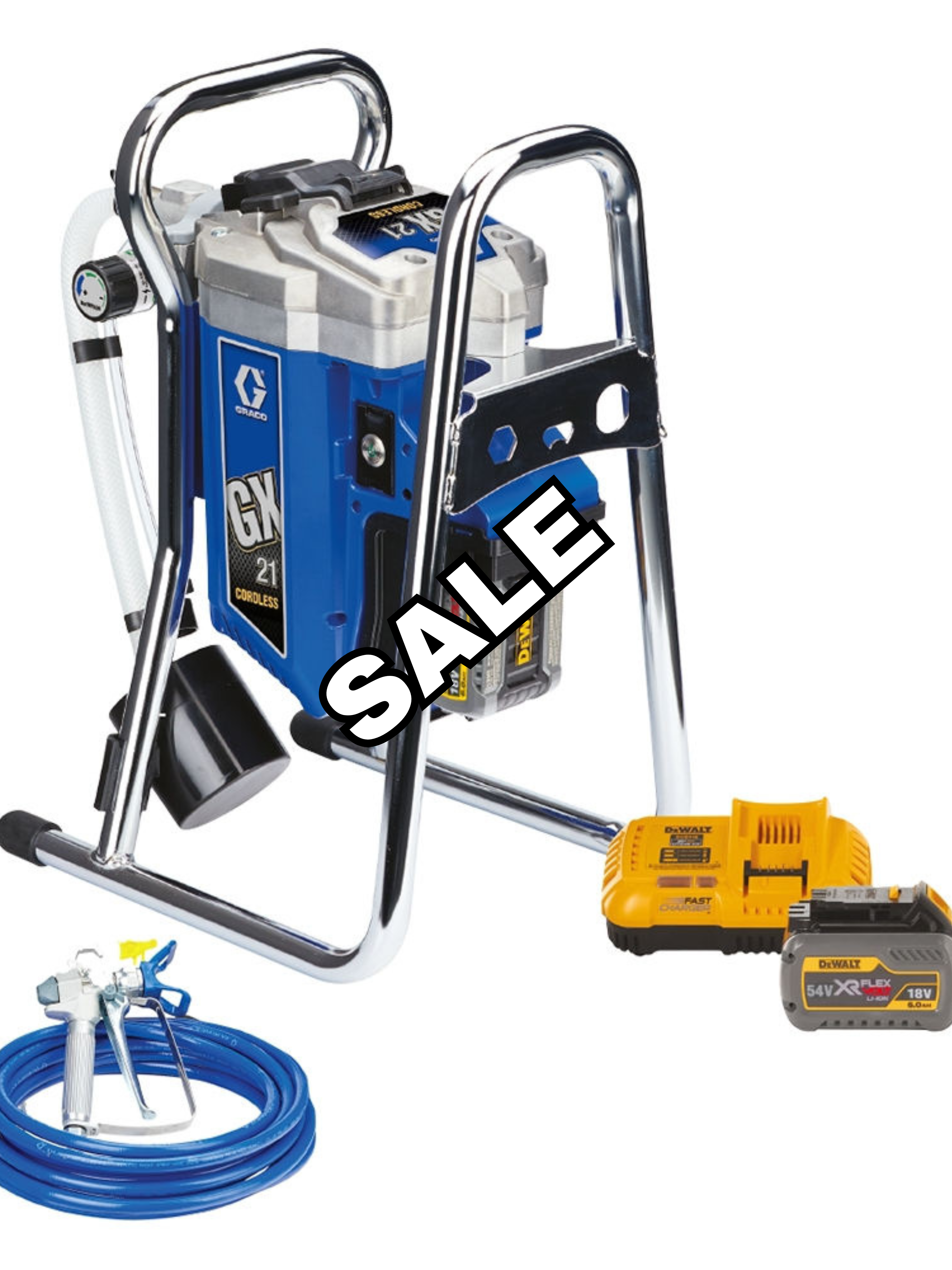GRACO Original Spritzgerät, GX 21 kabellos, 230V - 25T967