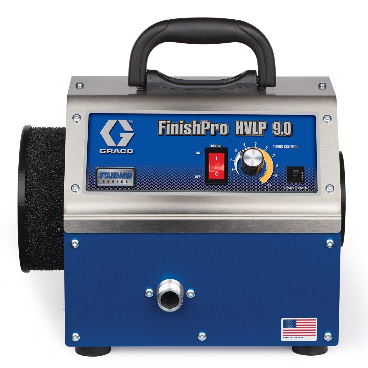 GRACO FinishPro HVLP 9.0 Spritzgerät der Standard-Serie, 230 V, EU - 17P529