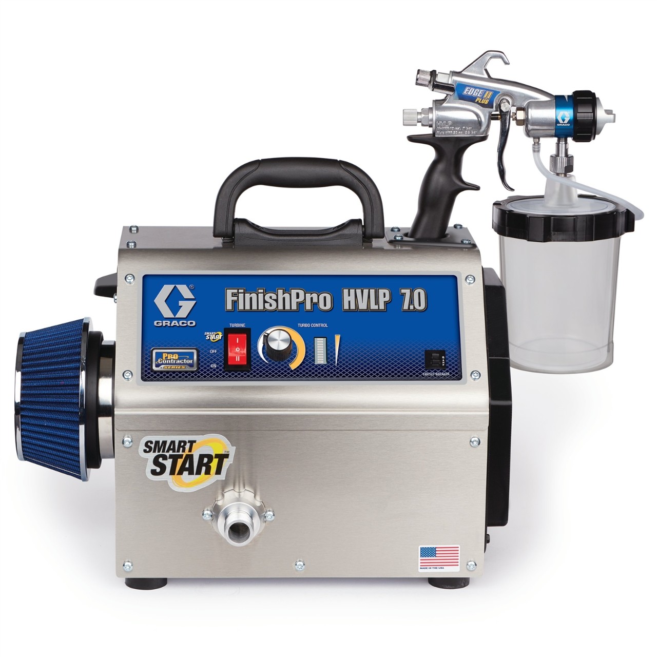 GRACO Fine-Finish Pro Spritzgerät, HVLP ProContractor, 7.0 - 17P530