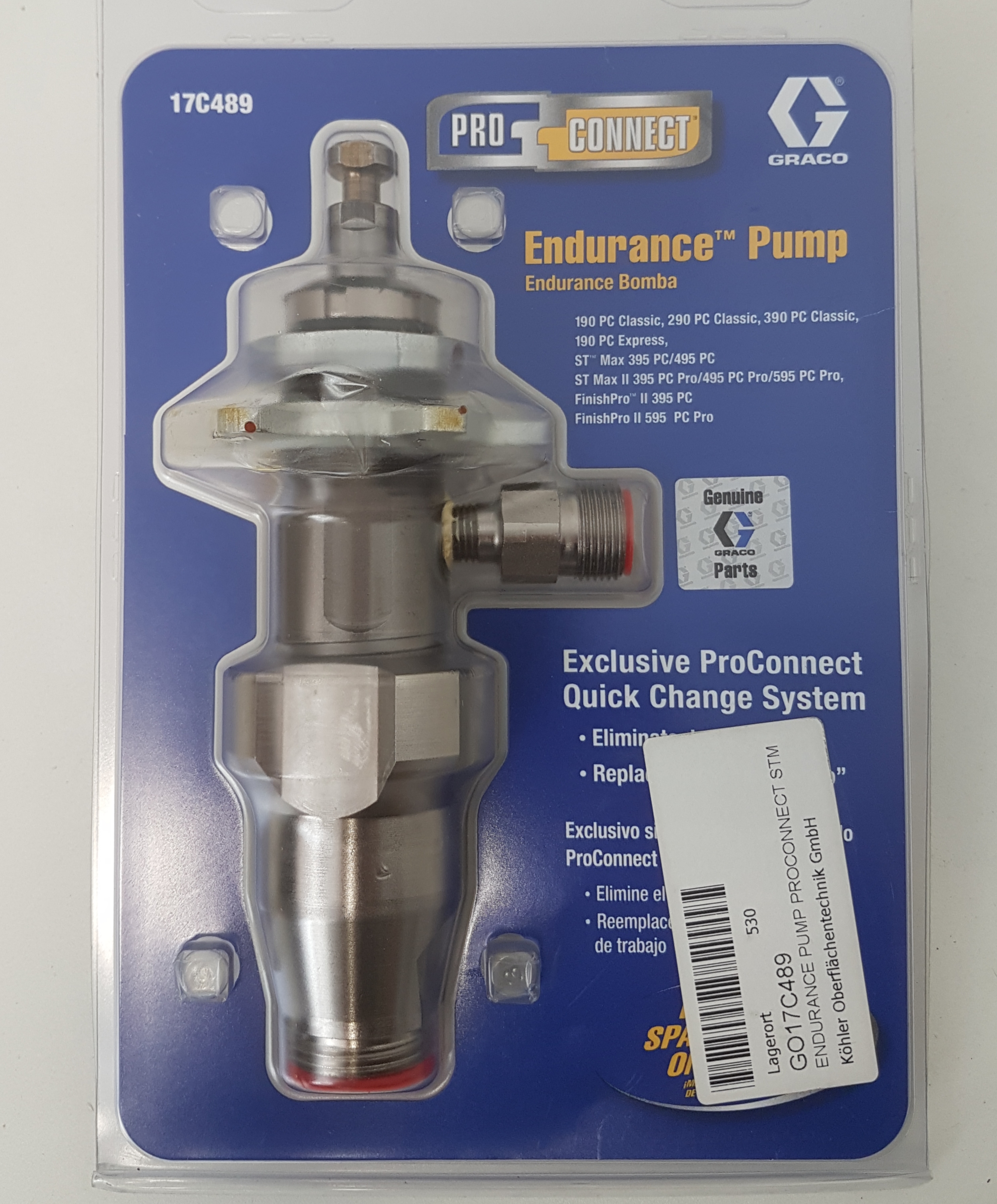 GRACO Original Unterpumpe, STMax Serie, ProConnect - 17C489