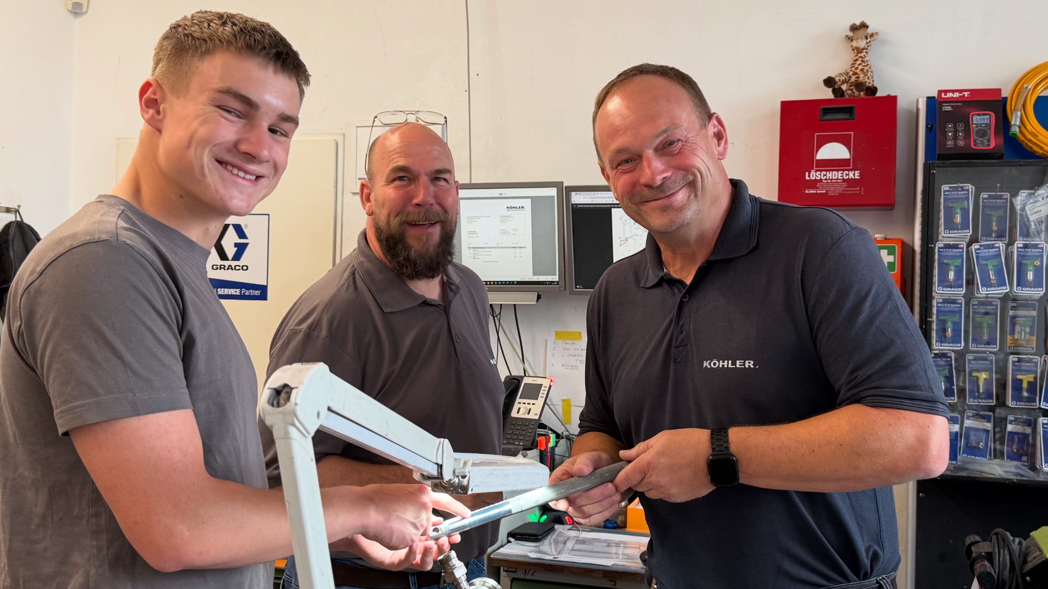 Airless Reparatur und Wartung bei Köhler Oberflächentechnik
