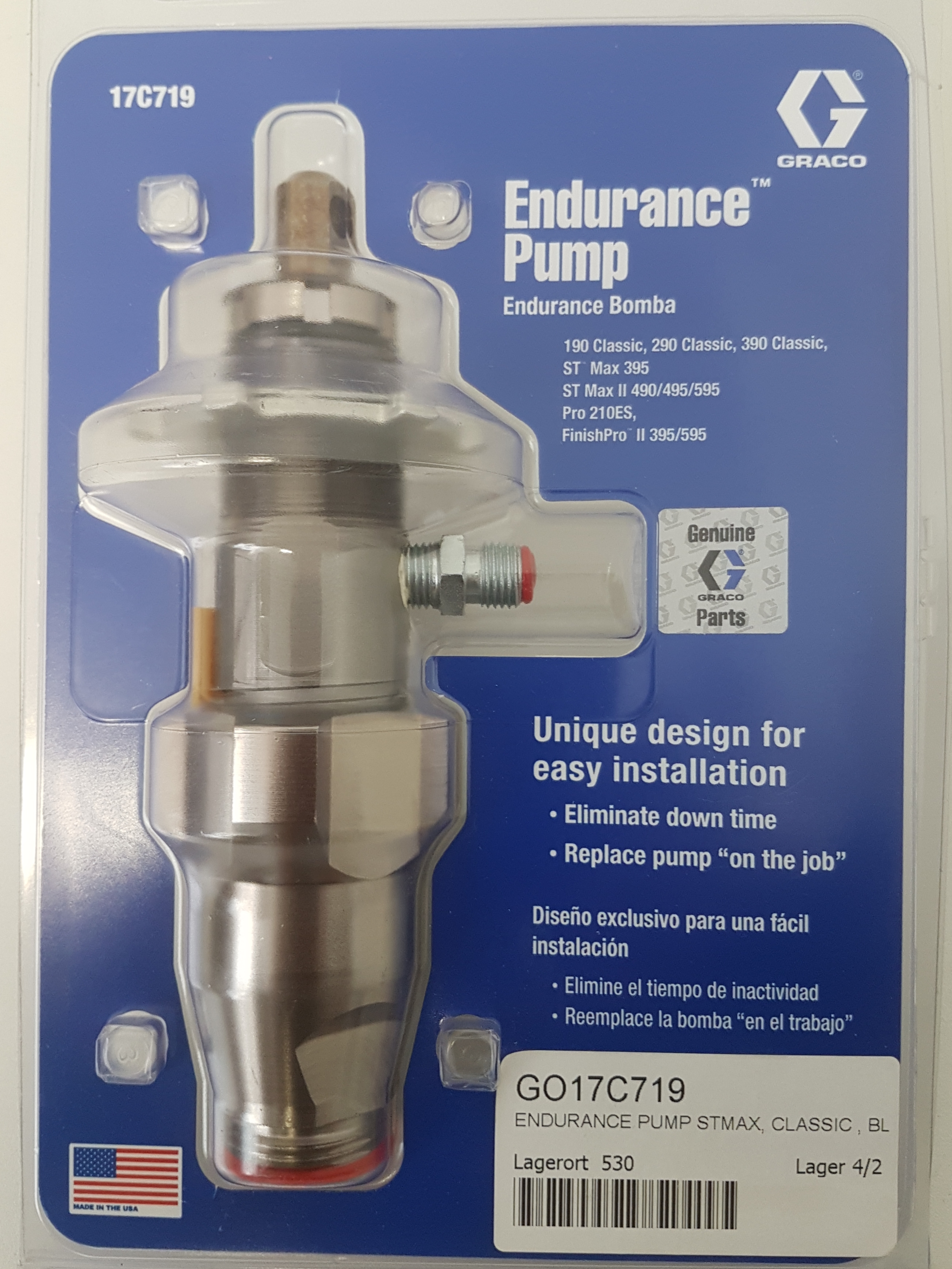 GRACO Original Unterpumpe für STMax- und Classic - 17C719
