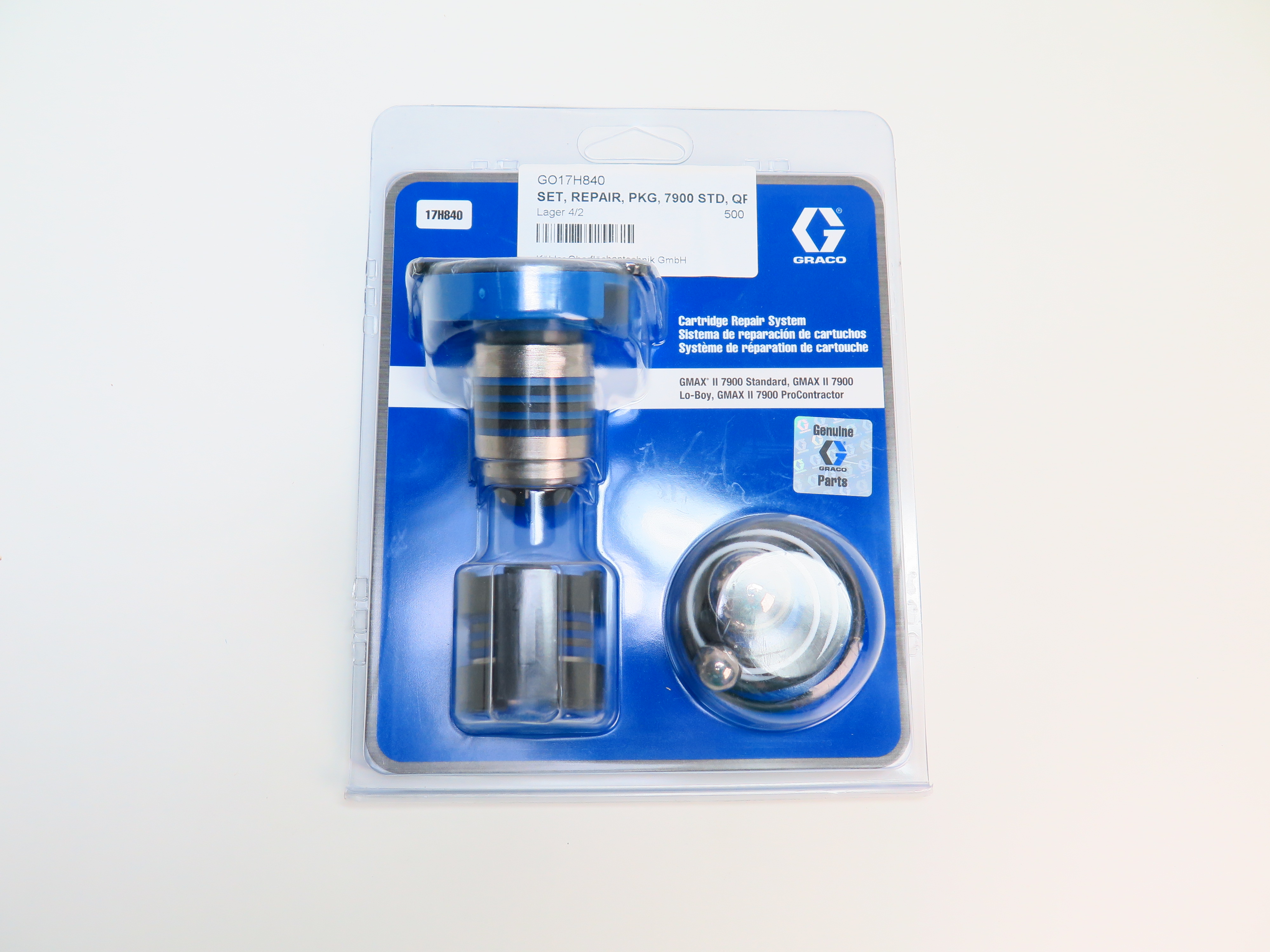 GRACO (Mark X) Original QuikPak, Schnellreparatursatz - 17H840