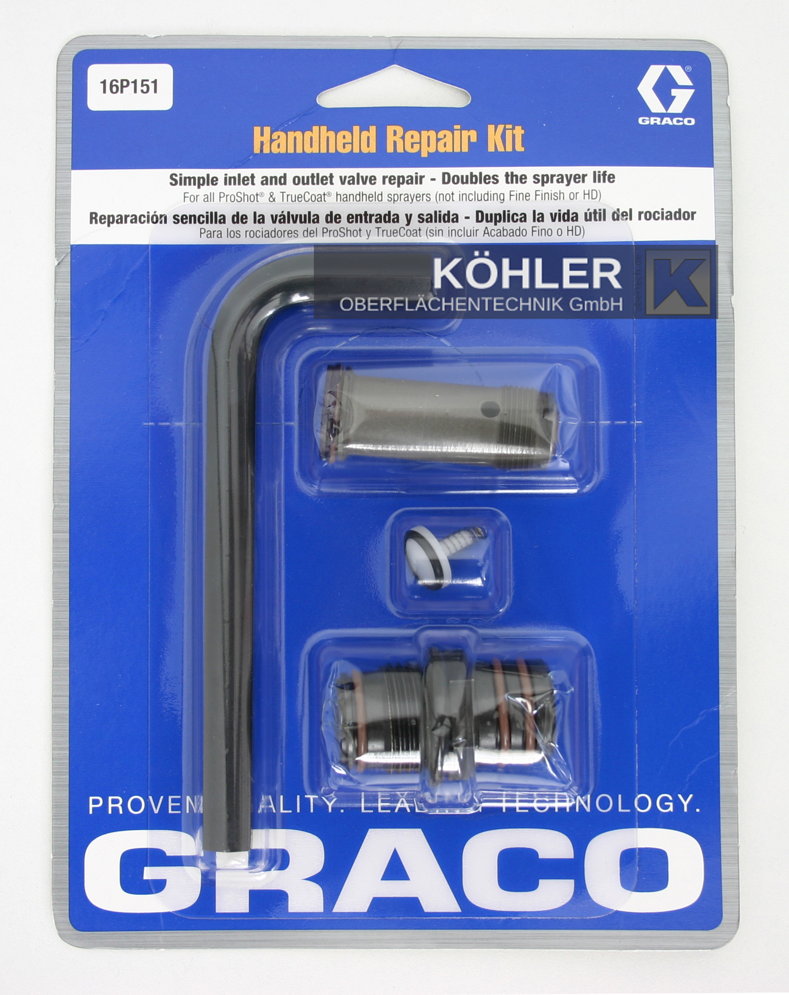 GRACO Original Reparatursatz Easymax WP II - 16P151