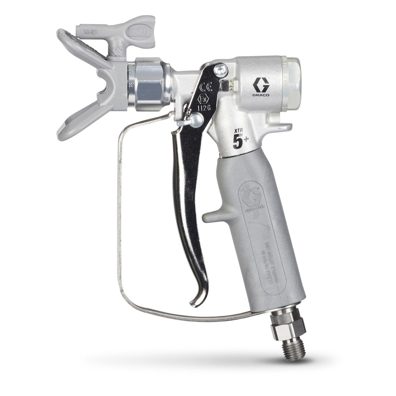 GRACO XTR5+ Airless-Spritzpistole, isolierter Griff, 4-Finger-Abzug, XHD RAC-Düse - XTR522